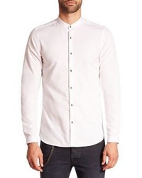 The Kooples Solid Cotton Shirt