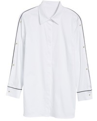 Ming Wang Split Sleeve Shirt