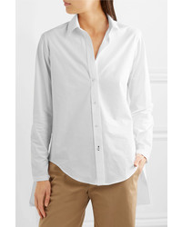 Joseph Thomas Cotton Poplin Shirt White