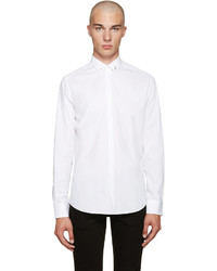 Fendi White Accent Collar Shirt