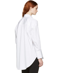 Calvin Klein Collection White Boxy Khia Shirt