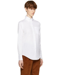 Prada White Classic Poplin Shirt