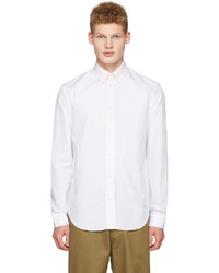 Maison Margiela White Contrast Collar Shirt