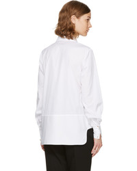 Lanvin White Contrast Shirt