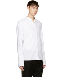 Balmain White Double Weave Shirt