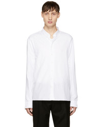 Balmain White Double Weave Shirt
