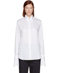 Wales Bonner White Florence Double Cuff Shirt