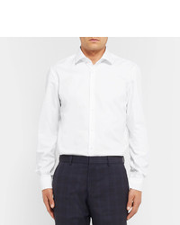 Hugo Boss White Jeldrik Slim Fit Cotton Shirt