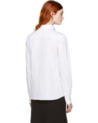 Lanvin White Logo Shirt