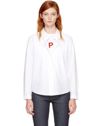 A.P.C. White Mademoiselle Shirt