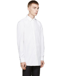 Marni White Overlong Collared Shirt