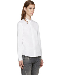 6397 White Poplin Shirt
