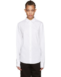 Hood by Air White Poplin Stingray Shirt