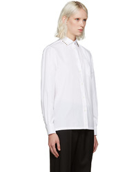 Valentino White Rockstud Untitled Shirt