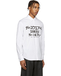 DSQUARED2 White Samurai Shirt