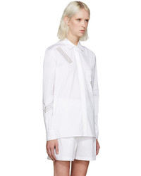 Christopher Kane White Studded Shirt
