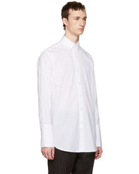 Ann Demeulemeester White Two Button Shirt