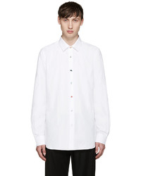 Paul Smith White Variety Buttons Shirt
