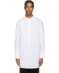 Thamanyah White Voile Shirt