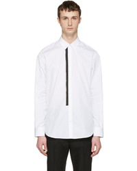 DSQUARED2 White Zip Detail Shirt