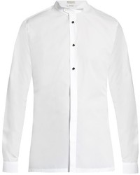 Balenciaga Wing Collar Cotton Poplin Dinner Shirt