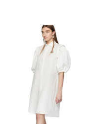 Moncler Genius 4 Moncler Simone Rocha White Shirt Dress