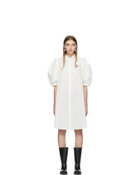 Moncler Genius 4 Moncler Simone Rocha White Shirt Dress