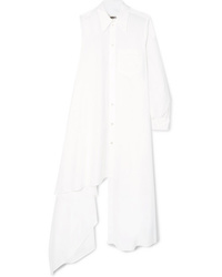 MM6 MAISON MARGIELA Asymmetric Cotton Poplin Dress