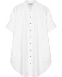 Acne Studios Cotton Poplin Shirt Dress