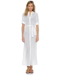 Thayer Maxi Cover Up Shirtdress