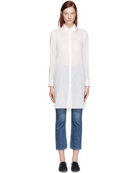 Brock Collection Off White Delray Shirt Dress