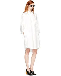 Acne Studios Off White Ditta Shirt Dress