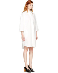 Acne Studios Off White Ditta Shirt Dress