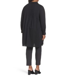 Eileen Fisher Plus Size Stretch Organic Cotton Shirtdress