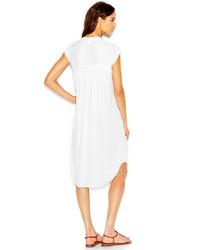 Rachel Roy Rachel Sleeveless Pleated Shirtdress