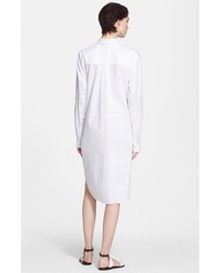 Alexander Wang T By Oversize Cotton Poplin Shirtdress