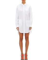 Alexander Wang T By Ripstop Shirtdress White