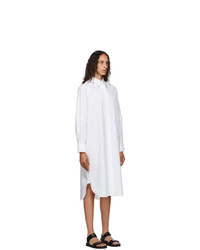 Arch The White Cotton Shirt Dress