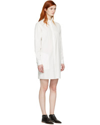 Acne Studios White Sike Shirt Dress
