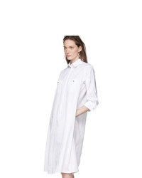 Max Mara White Vibo Shirt Dress