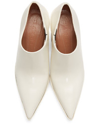 Marni Off White Pointed Heels