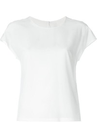 Dolce & Gabbana Flutter Sleeve T Shirt Blouse