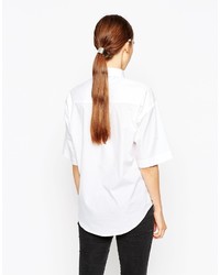 Asos Collection Short Sleeve Shirt With Pockets