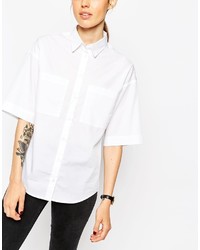 Asos Collection Short Sleeve Shirt With Pockets