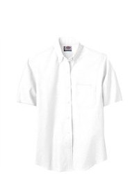 Dickies 1254wh Button Down Oxford Shirt Short Sleeve