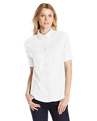 Dockers Short Sleeve Button Front Oxford Shirt