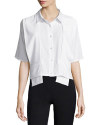 Opening Ceremony Glide Short Sleeve Boxy Top White