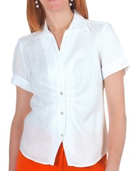 Paperwhite Linen Shirt