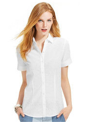 tommy hilfiger white shirt womens