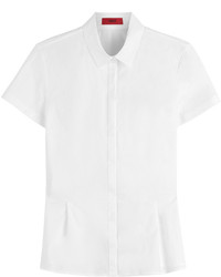 Hugo Stretch Cotton Short Sleeve Shirt
